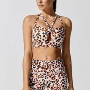 VARLEY Fountain Bra Buckthorn Cheetah (Size Small